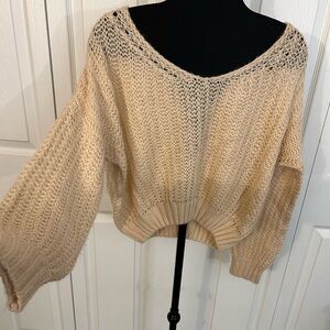Lumiere Soft knit oversized sweater! Partial mohair
